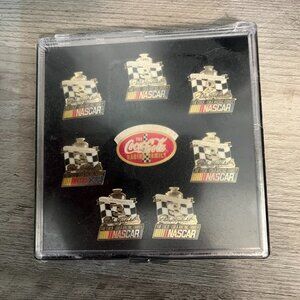 NASCAR Coca Cola Lapel Pins